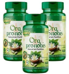 Kit 3 Ora Pro Nobis 60 Pastilhas Unilife