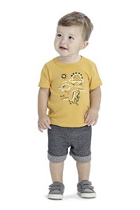 Conjunto Dino Mostarda