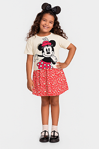 Conjunto Minnie Saia Short