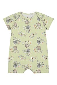 Macaquinho Romper Aviador