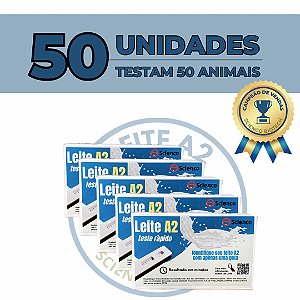 Kit 50 testes - Teste 50 animais