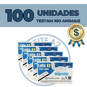 Kit 100 testes - Teste 100 animais