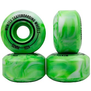 Roda Mentex Pro 52mm 102A Verde