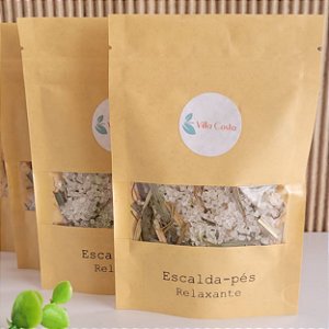 Escalda-pés Relaxante - Kit com 10 Unidades