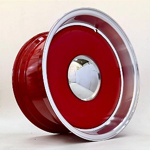 4 Rodas Smoothie Vermelha Diamantada Aro 20 / Tala 8,5 e 10/  6 Furos Picape Chevrolet