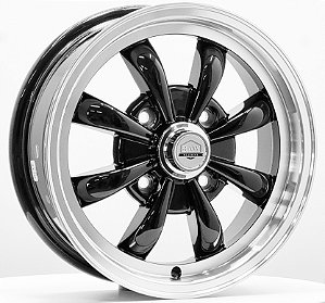 Rodas 8 SPOKE 4x130 Aro 15x5,5 off-set 30 P/ Fusca