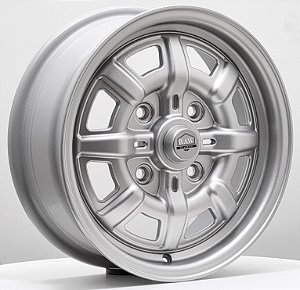 Jogo de Rodas KPZ Aro 15 Tala 5,5 Furação 4X130 Offset 30 PPF Fusca