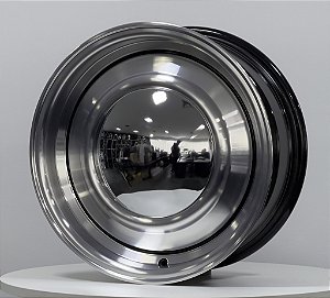 Jogo de Rodas SMOOTHIES Aro 15 Tala 5,5 furação 5X112 offset 20 DIAMANTADA - Fusca