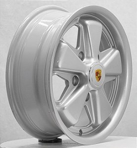 Jogo de Rodas 911 Aro 15 furação 5x112 - (Tala 4,5/5,5/6,5) off-set 15/20/30 - Prata