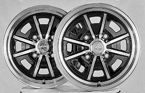 Jogo de Rodas Sprintstar aro 15 / Tala 5,5 e 6,5 / Furação 4x130 / Off-set 30 e 36