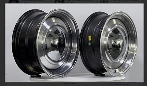 Jogo de Rodas Smoothie Diamantada aro 15 / Tala 5,5 / Furação 5x112 / Off-set 20
