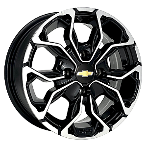 Jogo de Rodas VW, GM, FIAT, OUTROS Aro 13 / tala 5,5 / furação 4x100, 4x108 e 4x98 offset 36 Preto Diamantado e Preto