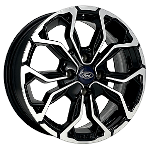 Jogo de Rodas VW, GM, FIAT, OUTROS Aro 14 / tala 6 / furação 4x100, 4x108, 4x114 e 4x98 offset 36 Preto Diamantado e Preto