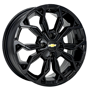 Jogo de Rodas VW, GM, FIAT, OUTROS Aro 16 / tala 6 / furação 4x100, 4x108, 4x114, 5x100 e 5x114 offset 42 Preto e Preto Diamantado