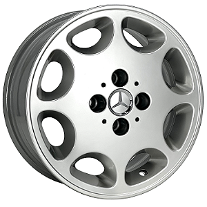 Jogo de Rodas Mercedes RS Aro 15 / tala 6 / furação 4x100 e 4x108 offset 36 Prata Especial