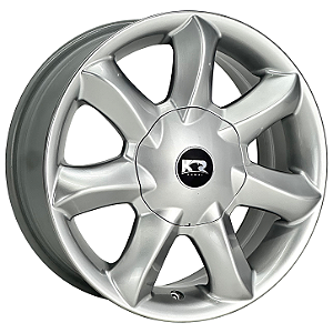 Jogo de Rodas KR K54 Infiniti Fx35 Aro 15 / tala 6 / furação 5x100 e 5x112 Offset 36 Prata Especial