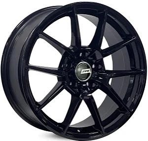 Jogo de Rodas RAW B40 BMW Aro 18 / tala 8 / furação 5x120 Offset 35 Preto