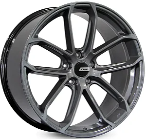 Jogo de Rodas RAW Porsche Aro 21 / tala 11, 10 e 9 / furação 5x112 e 5x130 Offset 19, 26, 46 e 65 Grafite, Prata e Preto