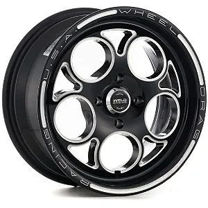 Jogo de Rodas KR WELD MAGNUM RACING Aro 15 / tala 4 / furação 4x100 e 5x114 Offset -10 Preto