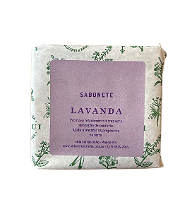 Sabonete em barra de lavanda