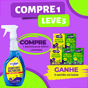 DESINFETANTE BACTERICIDA PRONTO PRA USO 500ML - LAVANDA