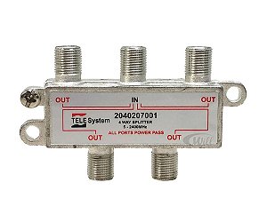 Divisor de Sinal 4 Saidas Alta Telesystem