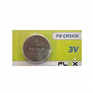 Bateria de Lítio CR2430 3V Flex