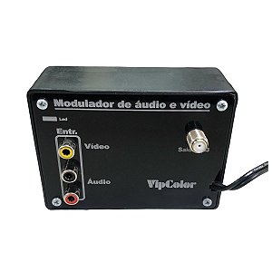 Modulador Audio Video Saida Canal 3 Vipcolor