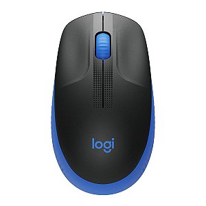 Mouse Sem Fio Logitech M190 Azul