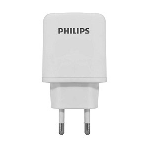 Carregador De Parede Philips Universal 2 portas USB 12W SCB4400NB/59