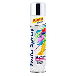 Tinta Spray 400ml Cromada Mundial