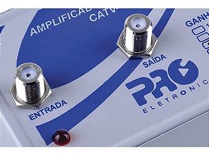 Amplificador Antena Digital 30db PQAL-3000 Proeletronic KIT 20UN