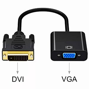 Adaptador Dvi-d 24+1 Para Vga Zjt-20120 Inova