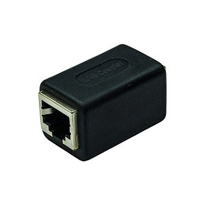 Emenda Femea Rj45 Cat5 Cat6 Metálica