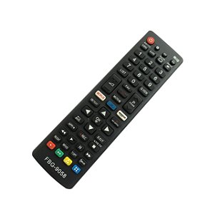 Controle Remoto Tv Compatível Lg Smart Lcd Led Netflix Amazon Fbg 9058