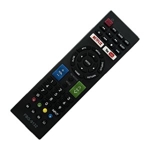 Controle Remoto Tv Compatível SHARP SMART FBG 9132