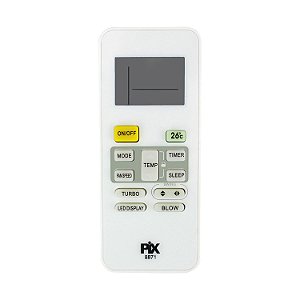 Controle Remoto Ar Condicionado Compativel Springer RG52