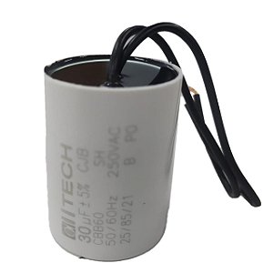 Capacitor 2 Fios 250v 30UF