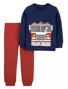 Moletom Bombeiro Azul e Vermelho