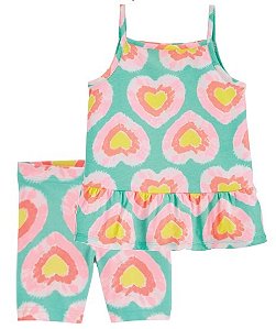 Conjunto Blusinha e Shorts Tie-Dye
