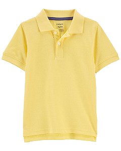 Polo Amarela Piquet