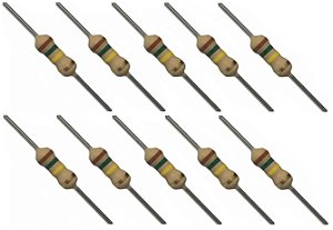 Resistor 150K 1/4W 5% (100 Peças)