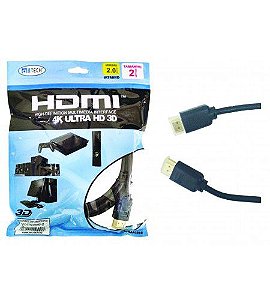 Cabo Hdmi 2.0-19p Ethernet 2 Metros 4k Ultra Hd 3d C/Filtro