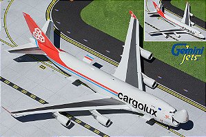 Gemini Jets 1:200 Cargolux Boeing 747-400ERF Interactive Version