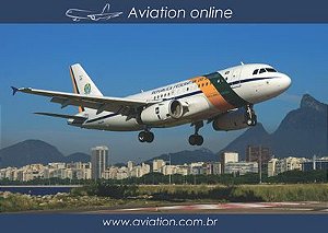 Cartão Postal Força Aérea Brasileira A319
