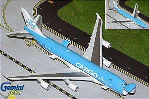 Gemini Jets 1:200 KLM Cargo Boeing 747-400F "Optional Doors Open/Closed Configuration"