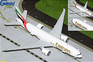 Gemini Jets 1:200 Emirates Sky Cargo Boeing 777F "Optional Doors Open/Closed Configuration"