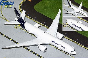 Gemini Jets 1:200 Lufthansa Cargo Boeing 777F "Optional Doors Open/Closed Configuration"