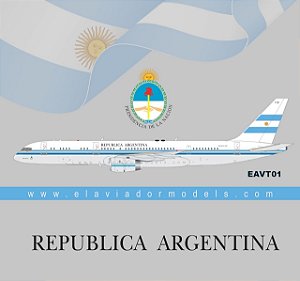 El Aviador (Inflight200) 1:200 Força Aérea Argentina Tango 01 Boeing 757-200