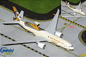 Gemini Jets 1:400 Etihad Cargo Boeing 777F "Optional Doors Open/Closed Configuration"